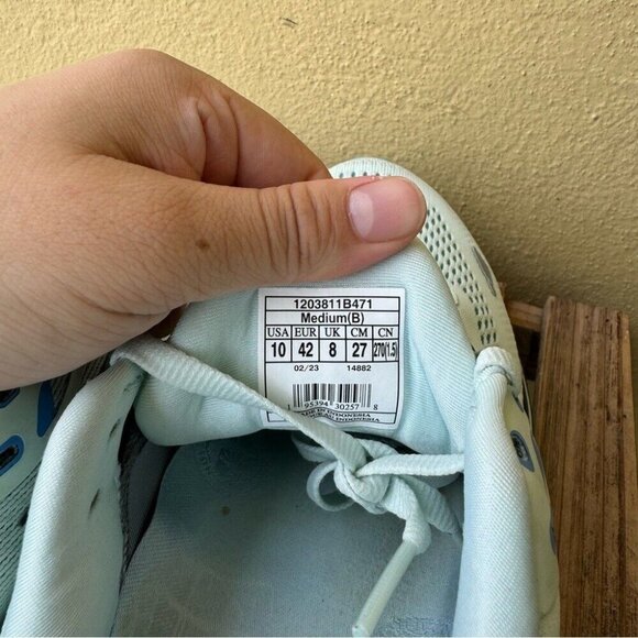 BROOKS RUNNING ADRENALINE GTS 23 Wmns US 10 Shoes Sneakers Limited Edition Blue - Picture 6 of 12